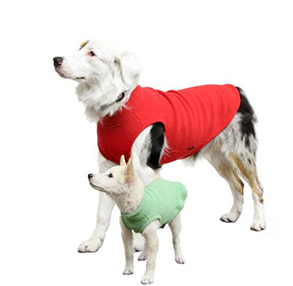 Gooby Boys X-Small Length (7 Inch) Stretch Fleece, Steel Blue, X-Small Length 7 US - color: Steel Blue, size: X-Small Length (7")