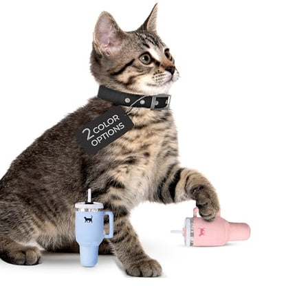 PUPROAR Kitty Cup Catnip Toy - Cute Cat Birthday Toy with Catnip & Crinkle, Funny Girly Kitten Gift (Pink Peach Dust) - color: Pink PeachDust