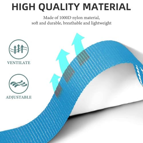 Collar Replacement Strap, Reflective Replacement Nylon Collar Strap Dog GPS Training Bark Receiver Collars, Durable Adjustable E Collar Straps for Small Medium Large Dogs, Blue - color: Blue