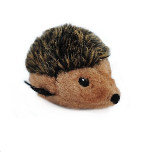 ZippyPaws Burrow Replacement Miniz - Interactive Dog & Puppy Toys for Boredom, Stimulating Pet Products to Keep Them Busy, Plush Refills for Hide & Seek Puzzle, Squeaky Toy for Enrichment - Hedgehogs - style: Hedgehogs (3-pack)