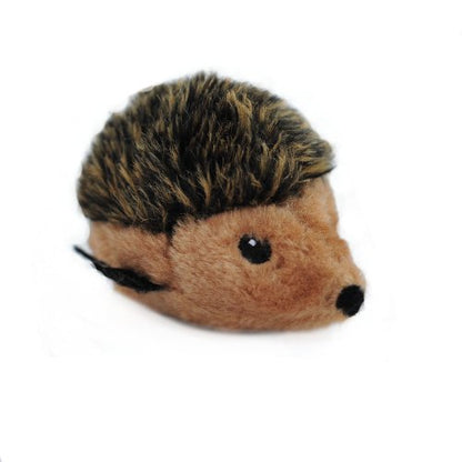 ZippyPaws Burrow Replacement Miniz - Interactive Dog & Puppy Toys for Boredom, Stimulating Pet Products to Keep Them Busy, Plush Refills for Hide & Seek Puzzle, Squeaky Toy for Enrichment - Hedgehogs - style: Hedgehogs (3-pack)