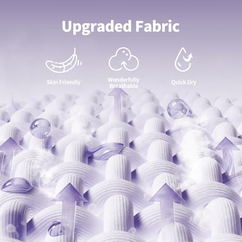 Dog Shirt, Cooling Vest Lightweight Breathable, Dog T-Shirts All-Season Sun Protection Quick Dry Soft Stretchy Reflective Tank Top - Small Medium Large Dogs (Brier Rose+Lilac Ether, Small) - color: Brier Rose+Lilac Ether, size: Small (18-24lbs)