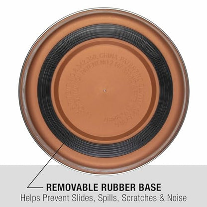 Loving Pets Bella Dog Bowls- Stainless Steel Dog & Cat Bowls - Spill Proof Dog Food Bowl, Cat Bowl, Puppy Essentials & Pet Supplies Great for Home & Travel (Medium 20-35 lbs, Copper) - color: Copper, size: Medium (20-35lbs)