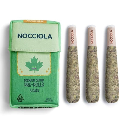 Nocciola 3 Pack Catnip Toys for Cats, Funny Cat Toys Filled with 100% Pure Organic Catnip, Safe Kitten Teething Chew and Kicker Toys - color: Green for Strong Chewers