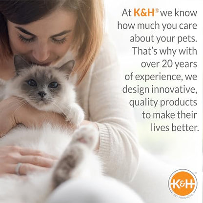 K&H Pet Products Universal Mount Kitty Sill Hooded Fleece 14 X 24 Inches