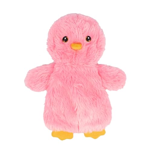 Best Pet Supplies Interactive Squeaky Dog Chew Toy, Ideal Dog Toys for Chewers, Small, Medium & Large Dogs, and Fetch Lovers - Crinkle Chicken (Pink), Large - color: Crinkle Chicken (Pink), size: Large