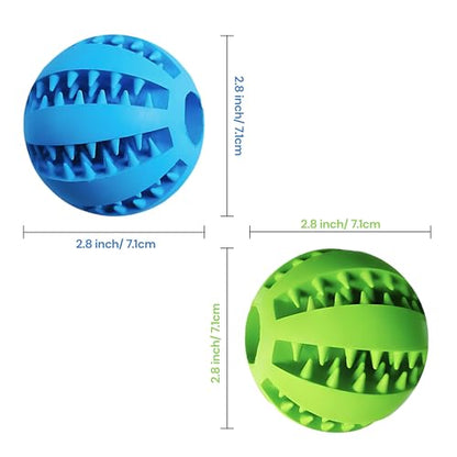 Interactive Dog Toys - Dog Puzzle Toy - Dog Enrichment Toys for Small and Large Dogs - Dog Toys to Keep Them Busy - Treat Dispensing Dog Toys - Dog Treat Ball Pack of 2