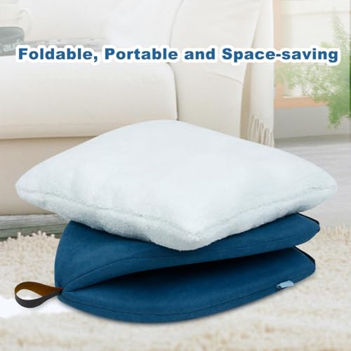 Zerone Pet Tent, Foldable Cat Bed Breathable Cat House Indoor Pet Tent Dog Bed with Mat (M) - color: Grey, size: M