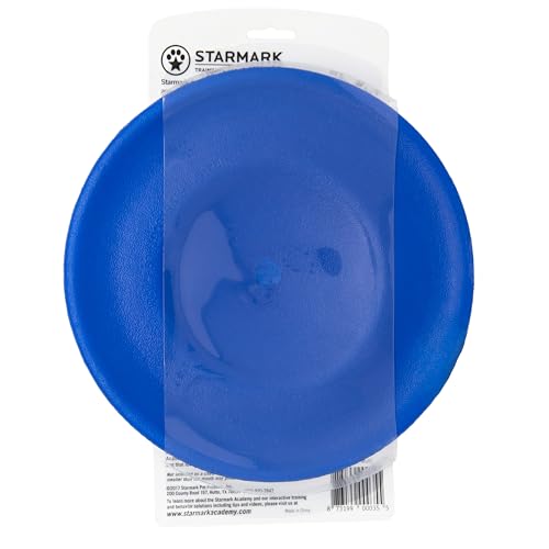 Starmark Easy Glide DuraFoam Flying Disc Dog Toy, Color Varies 9" - size: 9 in