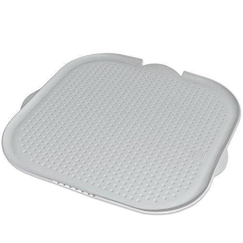 Modkat® Katch Litter Mat for Cats -Traps Litter and Mess, Non-Slip, Easy to Clean, Soft Material, Waterproof, Grey