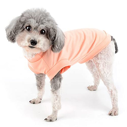 Zunea Small Dogs Shirts Quick Dry Summer T-Shirts Cooling Puppy Clothes Soft Sleeveless Vest Tank Top Breathable Stretchy Pet Girls Boys Chihuahua Apparel Sun Protection for Hot Weather Pink XL - color: pink, size: XL