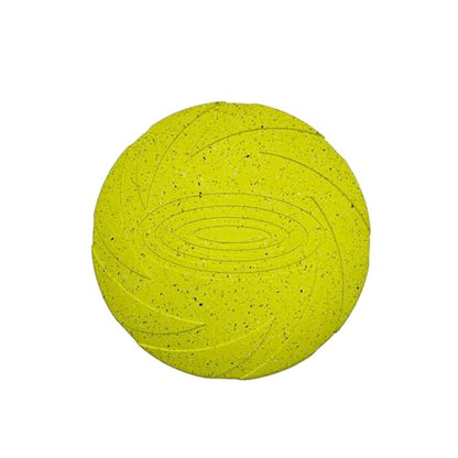 Max Fusion with Nike Grind, Arlee Frisbee Dog Toy, Chew Toy for Play, Fetch, Tug, L - color: Yellow Frisbee, size: Large