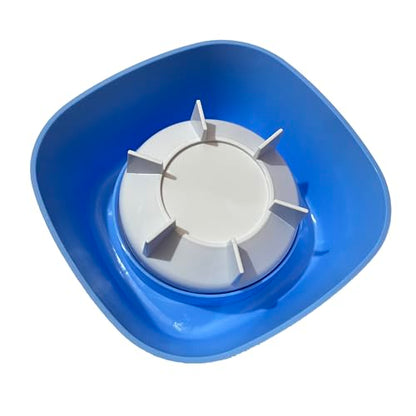 Slow Feeder Dog Bowls for Liquid with Rolling Ball, Interactive Lick Bowl Licking Slow Feeder for Wet Food, Water & Treats Lick Toy for Dogs Cats Large Medium Small (Style1-Yellow+Yellow) - color: Style1-Yellow+Yellow