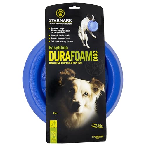 Starmark Easy Glide DuraFoam Flying Disc Dog Toy, Color Varies 11" - size: 11 in