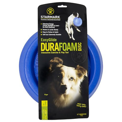 Starmark Easy Glide DuraFoam Flying Disc Dog Toy, Color Varies 11" - size: 11 in
