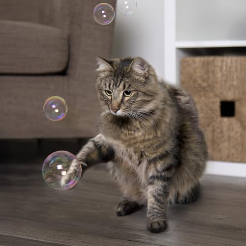 SmartyKat Bubble Nip Catnip Bubbles for Cats & Kittens, Safe for Pets - Trial Size, 0.6 Fluid Ounce - size: 0.6 oz, style: Catnip Bubble