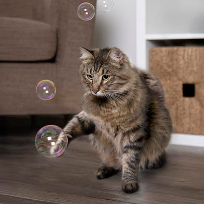 SmartyKat Bubble Nip Catnip Bubbles for Cats & Kittens, Safe for Pets - Trial Size, 0.6 Fluid Ounce - size: 0.6 oz, style: Catnip Bubble