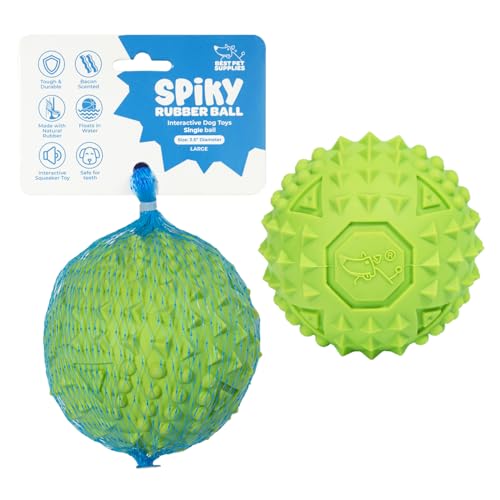 Best Pet Supplies Squeaky Dog Toys with Soft Durable Fabric for Small, Medium and Large Pets Interactive Toy for Indoor Play, Supports Active Biting and Play - Green (L:3.5") - color: Green, size: Large