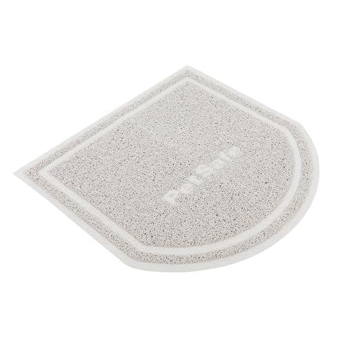 PetSafe Anti-Tracking Litter Mat - Traps Crystal and Clay Clumping Cat Litter - Durable Mesh Material - Easy to Clean Mat - Compatible with All Cat Litter Boxes - Small Size - size: Small