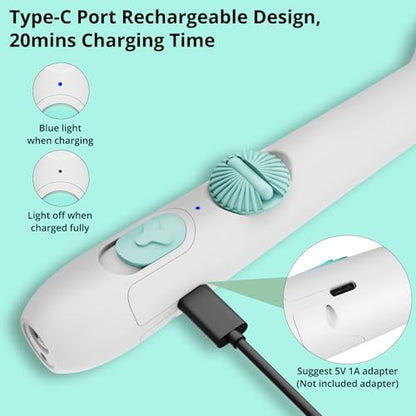 TBTeek Cat Toy, 2in1 Light and Retractable Pole with Feather, Rechargeable, Long Range 5 Modes, Interactive Toy for Indoor Cat Kitten Dog - size: 1pc red light with fish pole