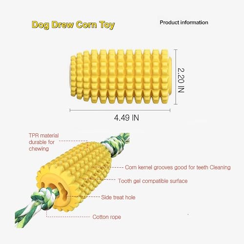 Interactive Dog Ball, 2026 Upgraded Motion Activated Automatic Rolling Ball with Remote Control, Self-Moving Pet Ball for Training Pets Toy, Free Chew Corn & Rope Toy Included