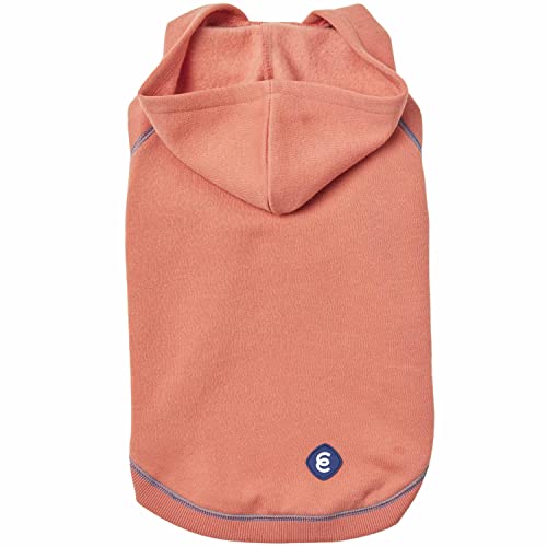 Blueberry Pet Hoodie – 14″ Soft Cotton‑Blend Winter Sweatshirt, Coral, Award‑Winning Small‑Dog Jersey - color: Dog Hoodie - Coral, size: 14 inch (Pack of 1)