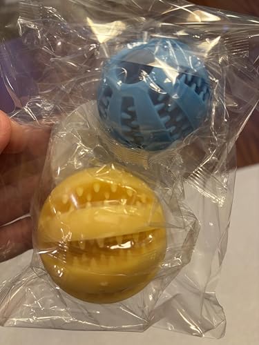 Emerald Paws Magic Rolling Dog Ball (Pack of 2) – Fun Interactive Treat Dispenser and Slow Feeder Toy for Active Dogs