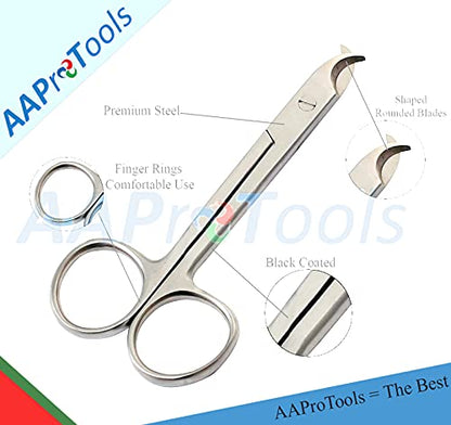 Professional Cat Pet Nail Clippers Pet Nail Trimmer for Cats Dogs Rabbits and Small Animals Pretty Paws Cat Nails Scissors Stainless Steel Claw Trimmer Home Grooming