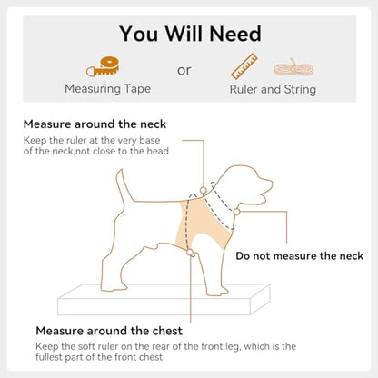 Joytale Small Dog Harness, Breathable Mesh Step-in Vest, Reflective Soft Padded Harnesses for Cats and Puppies Dogs, Brown, XXXS - color: Brown, size: XXXS--Chest: 10.5-12''