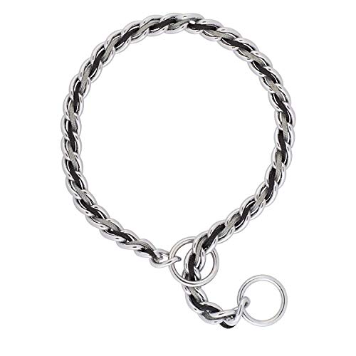 Terrain D.O.G. Laced Chain Slip Collar - color: Gray/Black