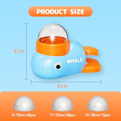 Interactive Dog Puzzle Toy,Dog Treat Dispenser Interactive Toys Food Slow Feeder for Small Dogs and Cats, Blue Enrichment Toy, IQ Training Exercise Small Animal Bowls