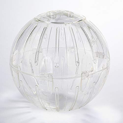 Kaytee 11.5" Clear Run-About Exercise Ball For Pet Rats & Chinchillas - color: Clear, size: 11.5"