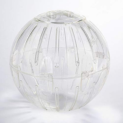 Kaytee 11.5" Clear Run-About Exercise Ball For Pet Rats & Chinchillas - color: Clear, size: 11.5"