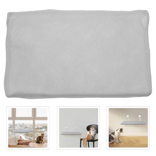 HANABASS Cat Window Hammock Replacement Cover 17.7X12.6In Breathable Mesh Sleeve with Zipper Detachable Perch Mat Easy to Bed Accessory