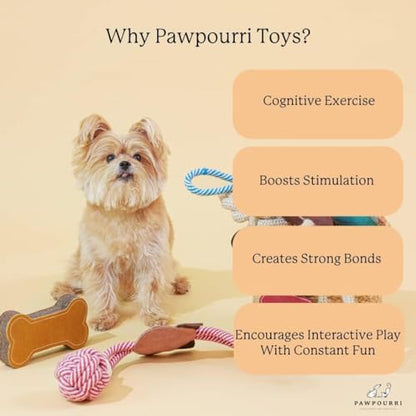 Natural Jute Dog Chew Toy – Tough & Durable Plant-Shaped Puppy Toy, Safe Teething Chew, Interactive Training & Play Toy for Small, Medium & Large Dogs - style: Plant Shape