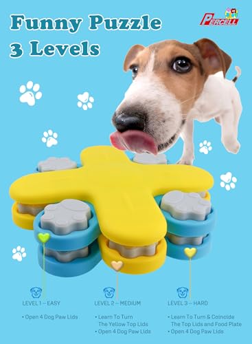 Dog Food Puzzle Toy Slow Feeder, Pet Tornado, Pet Treat Puzzle