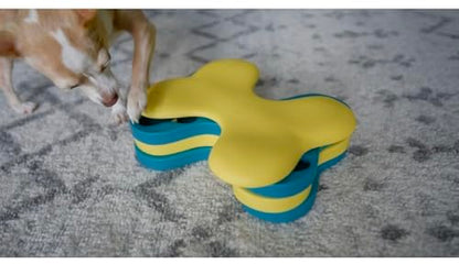 Interactive Dog and Cat Games Treat Hiding Challenge Mental Stimulation with Rewards (11 Inch Tornado Game) - size: 11 Inch Tornado Game