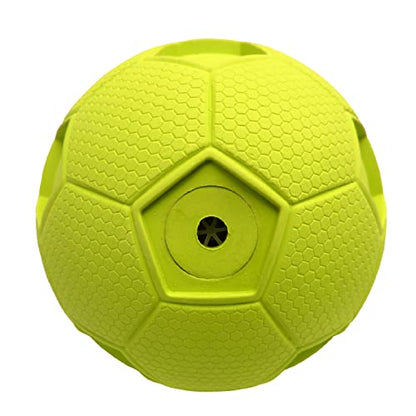 Nerf Dog 4in Soccer Squeak Ball Green, Dog Toy, Model Number: 2172 - color: Green, size: 4-inches