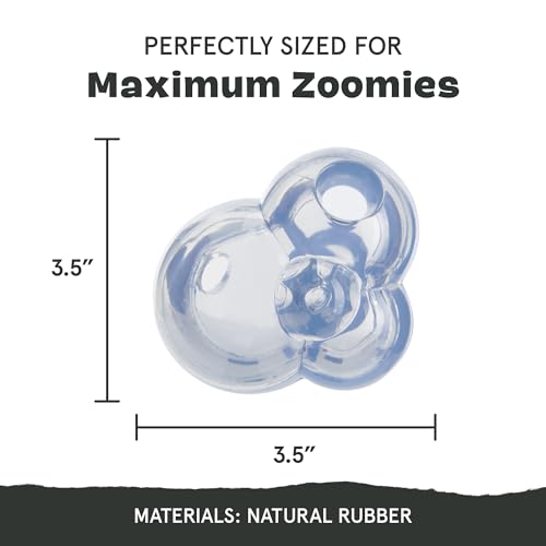 Barkbox Bubbler Treat Dispensing Dog Toy for Medium Dogs – Wacky Bounce for Playful Pups Who Love a Challenge and Engaging Fun - style: Bubbler