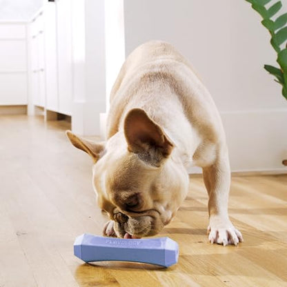 Playology Dog Toys | Squeaky Chew Stick for Dogs | Blueberry Scented Medium Fetch Toy | Squeaky Dog Chew Toy - size: Medium, style: Blueberry