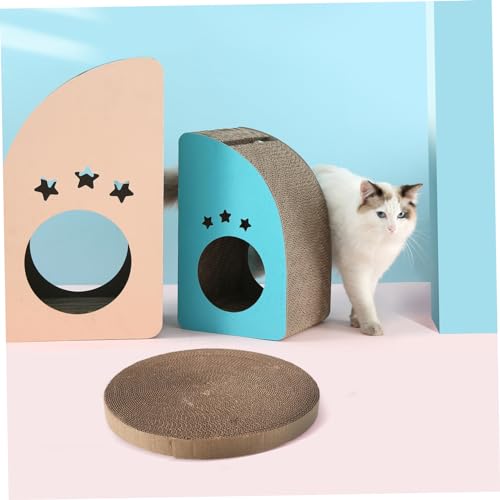 Generic Replacement Scratch Pad Round Refill Cat Cardboard Replacement for Floor Scratching Board