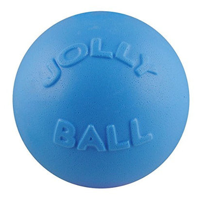 Jolly Pets Bounce-n-Play Dog Toy Ball, 6 Inches, Blueberry, All Breed Sizes - color: Blueberry, size: Medium (6 in)