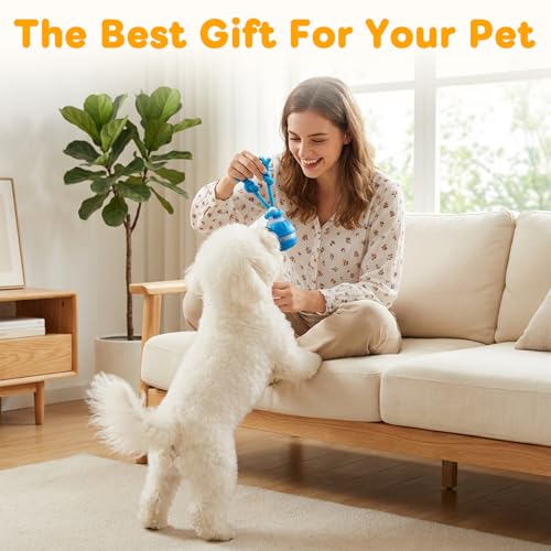 Interactive Dog Toys,Upgraded Motion Activated Rolling Dog Ball Toy for Small/Medium Dogs,Smart Automatic Rolling Toy with USB Rechargeable,Interactive Dog Balls(2PCS) - color: 2PCS