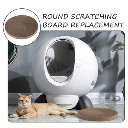 PRETYZOOM Replaceable Cat Scratching Board Core Reusable Corrugated Cardboard Scratch Pad Sturdy Floor Cat Scratcher Replacement