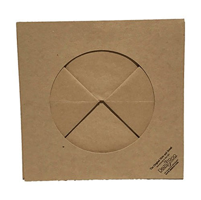 Dezi & Roo Hide and Sneak Collapsible Paper Cat Tunnel - Made in USA - Designed by a Feline Vet - Interactive Cat Toy - Cat Enrichment Toy - Hideaway