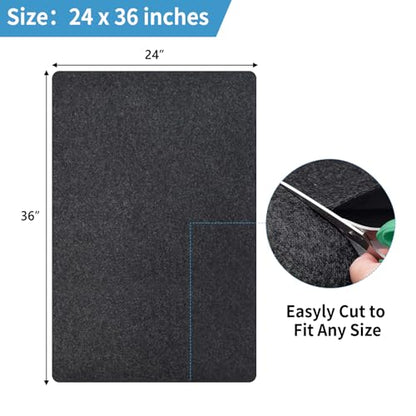 Kennel Pad Dog Crate Mat Liner, Absorbs Urine, Waterproof, Non-Slip, Washable Puppy Pee Pad for Kennel Training - Under Pet Cage to Protect Floors, Thin Cut to Fit Design (36" x 24" - 1 Pack) - size: 24" x 36" - 1 Pack