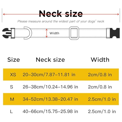 HEELE Dog Collar, Reflective Dog Collar, Soft Neoprene Padded Breathable Nylon Pet Collar Adjustable for Small Dogs, Grass Green, S(10.23-14.96") - color: Grass Green, size: Small (10.23-14.96")