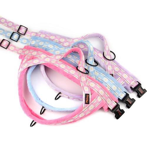 Didog No Pull Dog Harness with Soft Padded, Easy Walk Dog Harness with Quick Release Buckle, Adjustable & Reflective Pet Harness with Soft Padded for Medium Large Dogs (L:Chest 26-33", Pink) - color: Pink, size: L:Chest 26-33", Fit 40-65 lbs