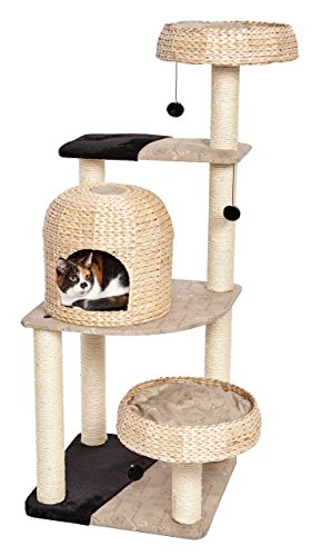 Midwest Homes for Pets Biscayne Type Cat Tree - size: Biscayne Woven Rattan/Script