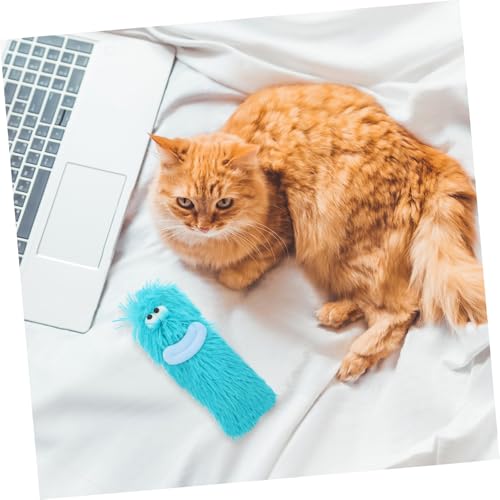 Toyvian Catnip Pillow Toy for Indoor Cats Interactive Plush Chew Toy for Kittens for Boredom Relief Multi-Functional Plush Pillow